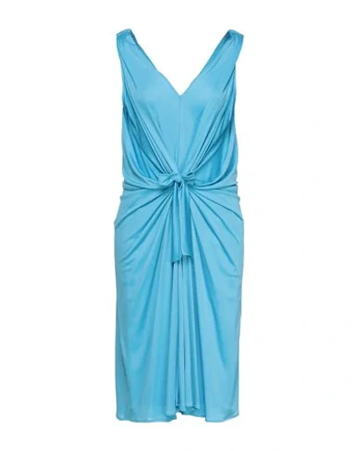 Boutique Moschino Midi Dresses In Azure