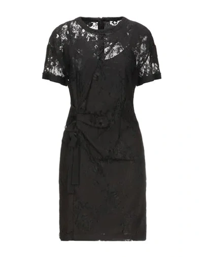 Manila Grace Short Dresses In Black