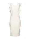 Access Fashion Midi Dresses In Ivory