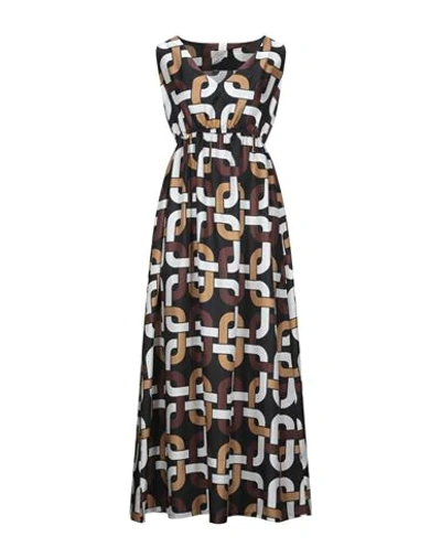Altea Long Dresses In Black