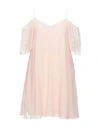 French Connection Short Dresses In Pale Pink