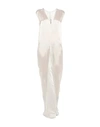 Rick Owens Long Dresses In Light Grey