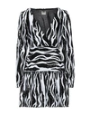 5rue Short Dresses In Black