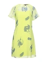 Armani Exchange Short Dresses In Green