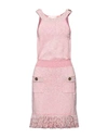 Elisabetta Franchi Short Dresses In Pink