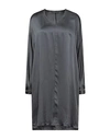 Fabiana Filippi Short Dresses In Lead