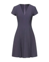 Emporio Armani Short Dresses In Purple