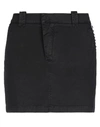 Mason's Mini Skirts In Black