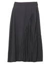 Wood Wood Midi Skirts In Blue