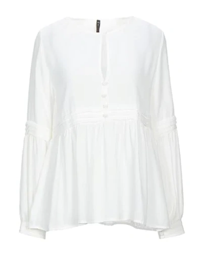 Manila Grace Blouses In White