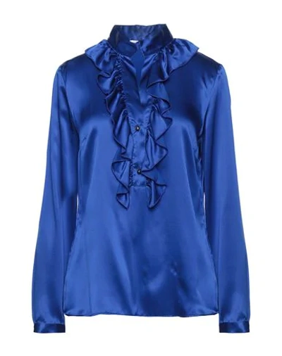 Cora De Adamich Blouses In Blue