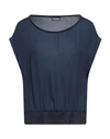 Emporio Armani Blouses In Dark Blue