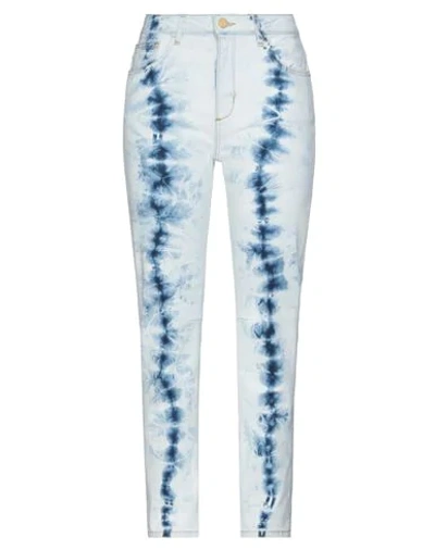 Manila Grace Jeans In Blue