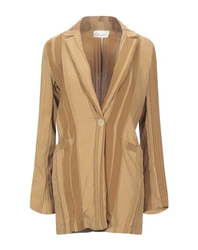 Claudie Sartorial Jacket In Beige