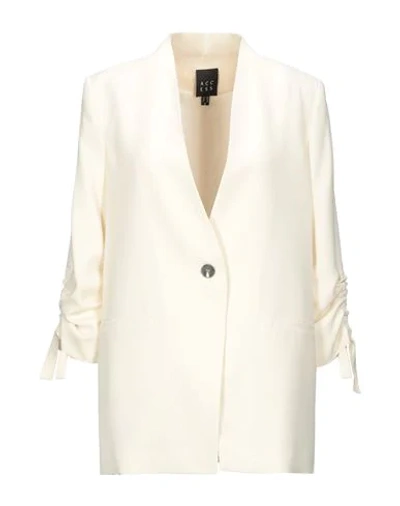 Access Fashion Sartorial Jacket In White