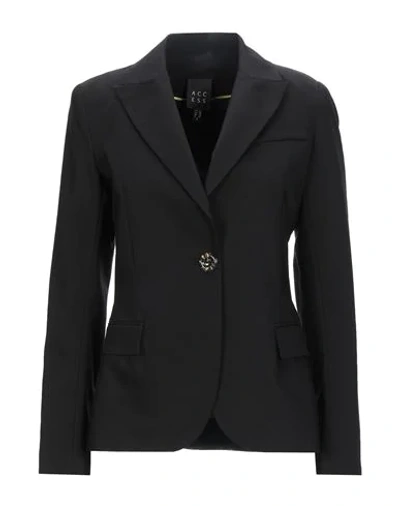 Access Fashion Sartorial Jacket In Black