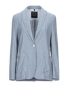 T-jacket By Tonello Suit Jackets In Slate Blue