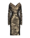 Dolce & Gabbana Midi Dresses In Beige
