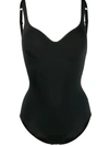 Wolford Mat De Luxe Underwire Shaping Bodysuit In Black