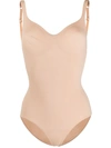 Wolford Mat De Luxe Underwired Bodysuit In Neutrals