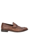 Angelo Nardelli Loafers In Dark Brown