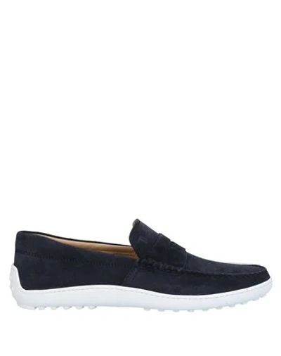 Tod's Loafers In Blue