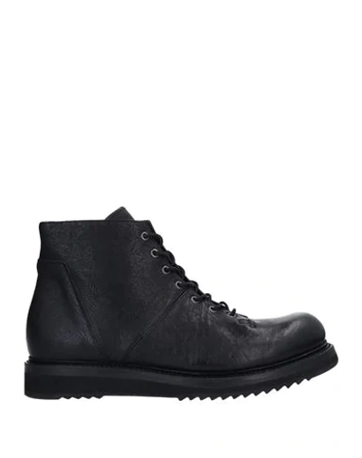 Rick Owens Ankle Boots In Black