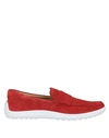 Tod's Loafers In Red