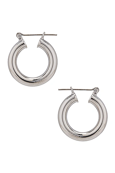 Simon Miller Circle Hoops In Silver