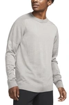 Nike Men's Tiger Woods Knit Golf Sweater In Grey