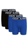 UNDER ARMOUR KIDS' 4-PACK HEATGEAR® BOXER BRIEFS,27X67019-41