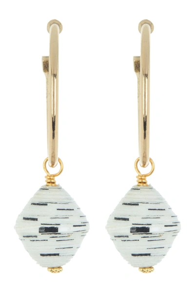 Akola Annette Hoop Earrings In Dalmation