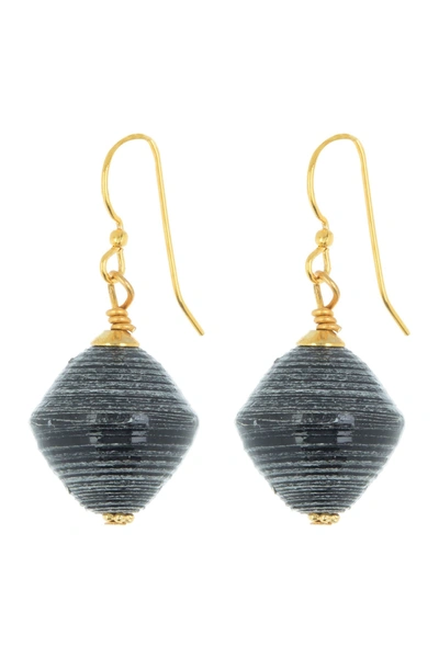 Akola Annette Drop Earrings In Onyx