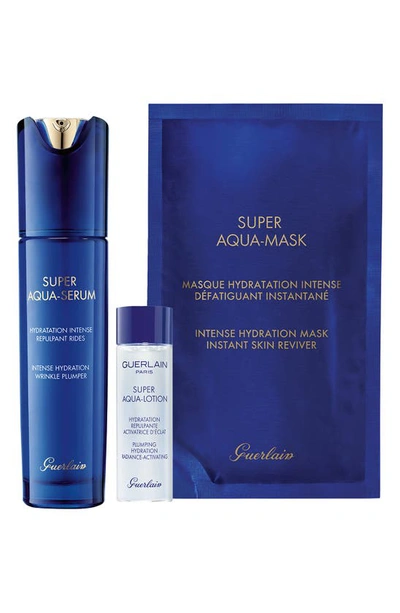 Guerlain Super Aqua Hydrating Limited Edition Skincare Set ($225 Value) In White