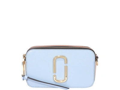 Marc Jacobs Snapshot Bag In Skyline Blue Multi