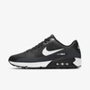 Nike Airmax 90 G Coated-mesh Golf Shoes In Black