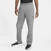 Nike Men's Therma Open Bottom Training Pants In Grey