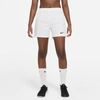 Nike Women's Vapor Flag Football Shorts In White