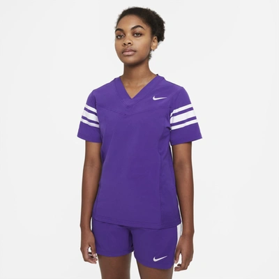 Nike Women's Vapor Flag Football Jersey (stock) In Purple