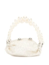 0711 SPARKLY WHITE TINY NINO TOTE