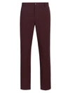 7 For All Mankind Tech Series Adrien Chino In Burgundy