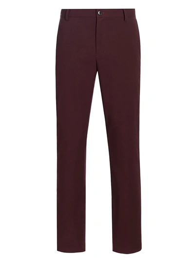 7 For All Mankind Tech Series Adrien Chino In Burgundy