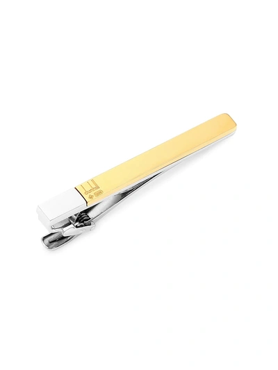 Alfred Dunhill Duke Facet Sterling Silver Tie Bar