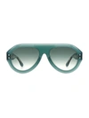 Isabel Marant Darly 57mm Aviator Sunglasses In Green