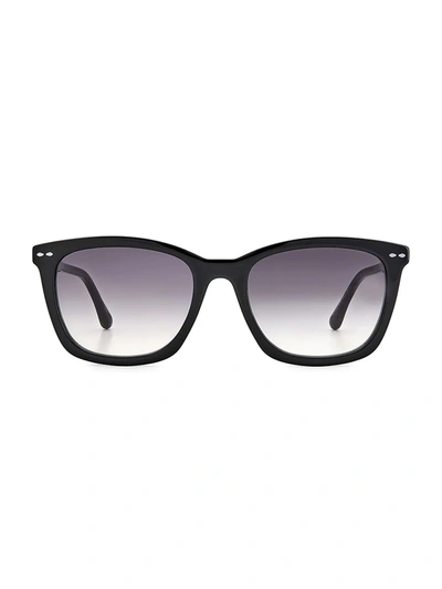 Isabel Marant Zelia 55mm Square Sunglasses In Black