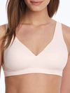 Warner's No Side Effects Wire-free Back Smoothing T-shirt Bra In Rosewater