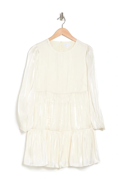 Abound Long Sleeve Tiered Dress In Ivory