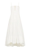 ALÃMAIS WOMEN'S SELENE PLEATED COTTON DRESS