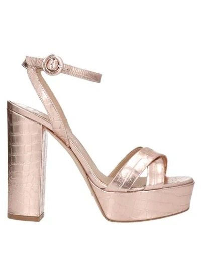 The Seller Sandals In Copper