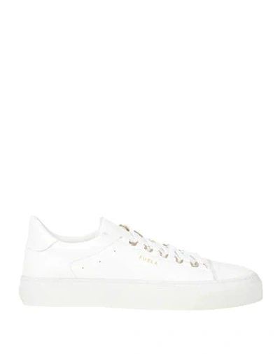 Furla Sneakers In White